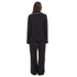 Women summer pajama set Black buttoned shirt + Pants